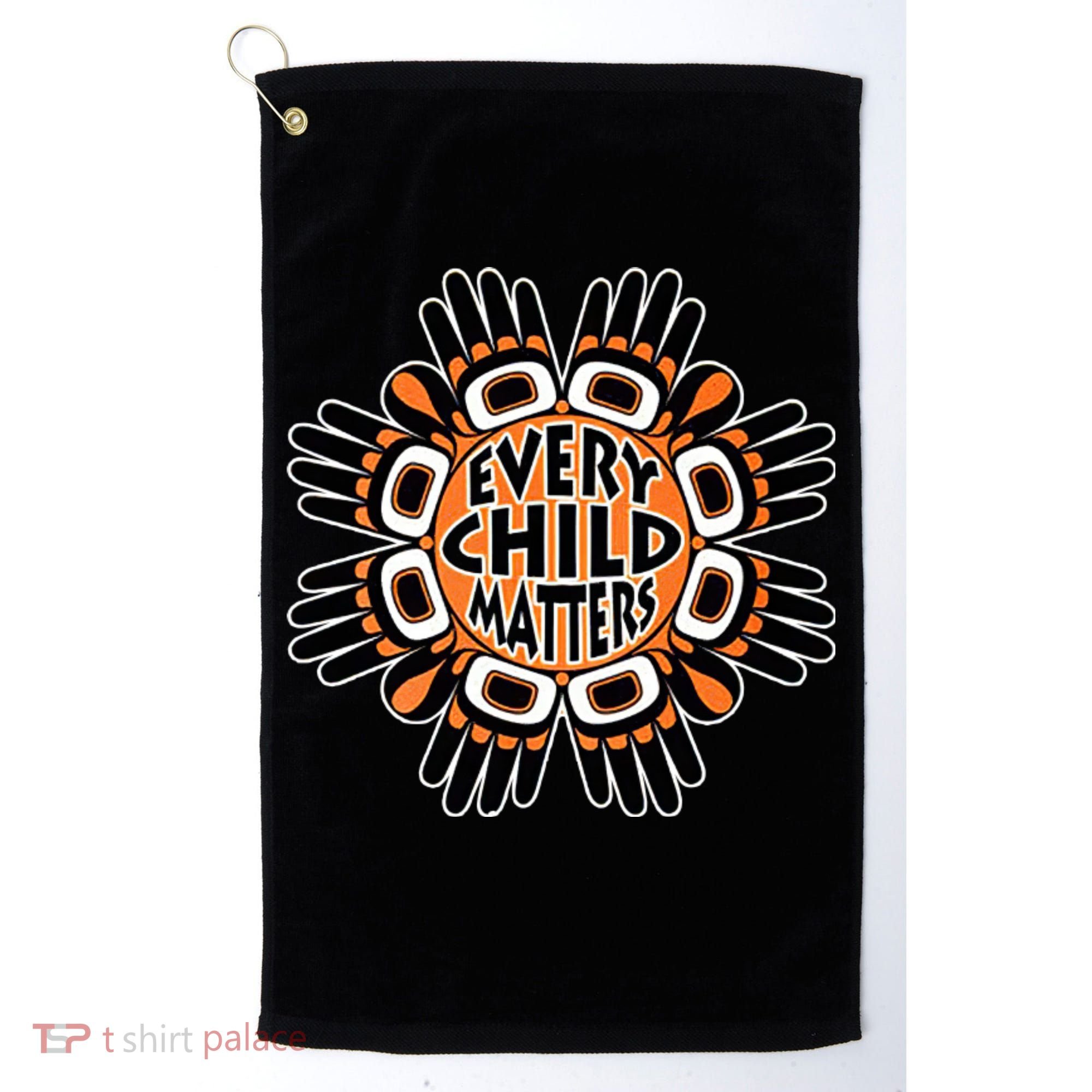 Orange Shirt Day Canada Marple Leaf Every Child Matters Golf Towel