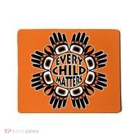 Orange Shirt Day Canada Marple Leaf Every Child Matters Mousepad thumb 0