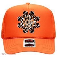 Orange Shirt Day Canada Marple Leaf Every Child Matters Hat thumb 0