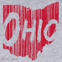 Ohio State Distressed Women's Racerback Cropped Tank thumb 2