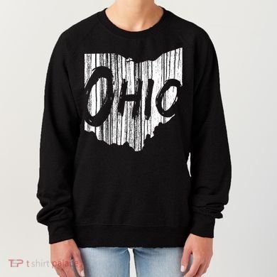 Ohio State Distressed Women's Sweatshirt