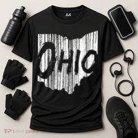 Ohio State Distressed Cooling Performance Crew T-Shirt thumb 3