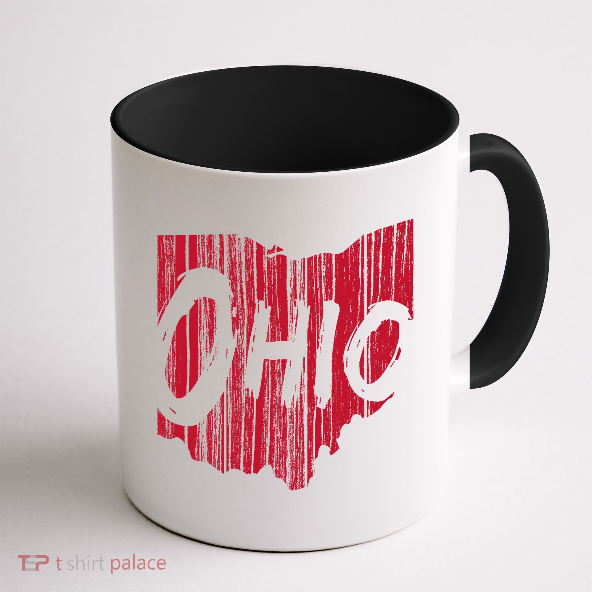 Ohio State Distressed Coffee Mug