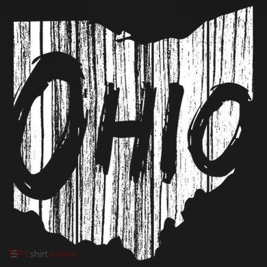 Ohio State Distressed Womens Funnel Neck Pullover Hood