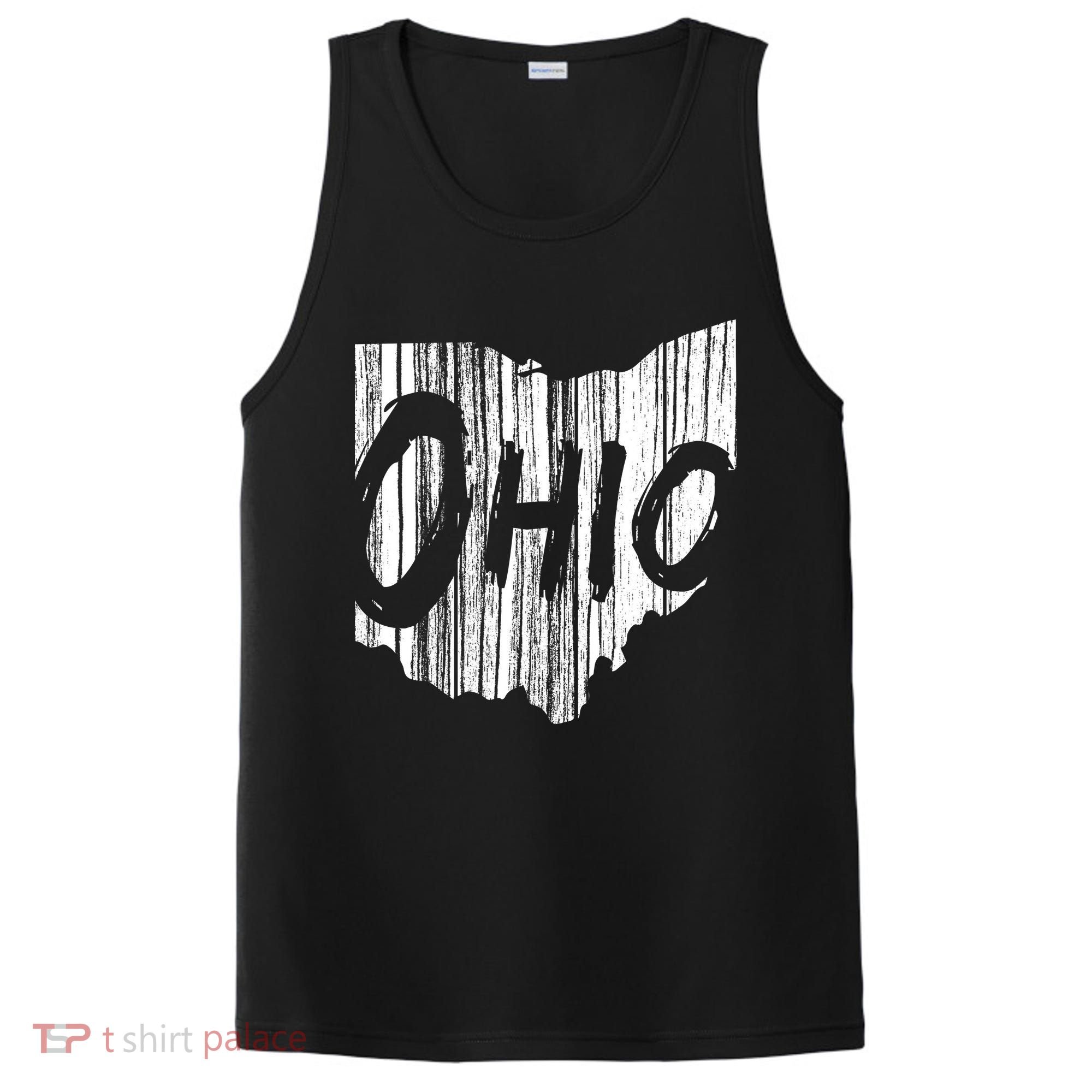 Ohio State Distressed PosiCharge Competitor Tank