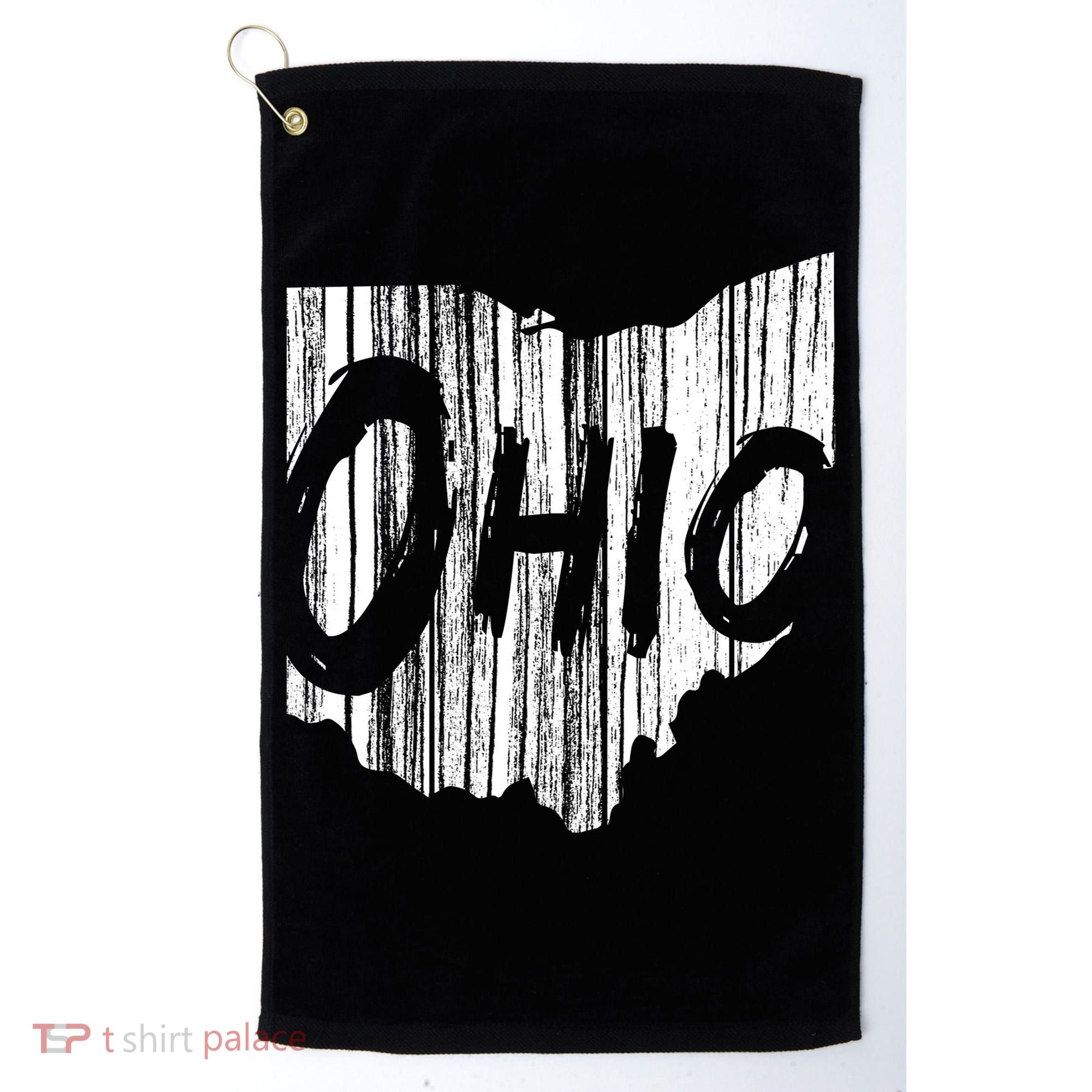 Ohio State Distressed Golf Towel