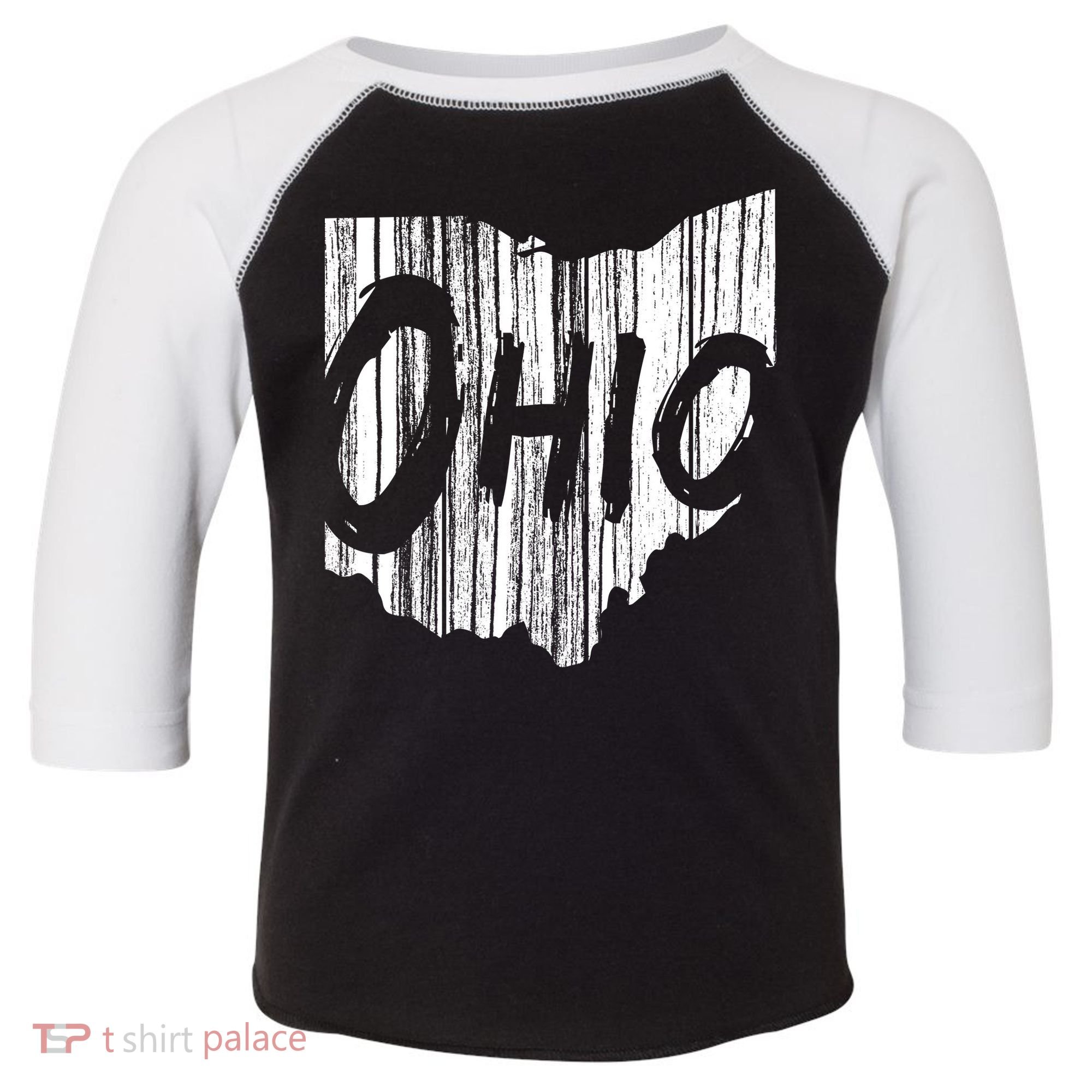 Ohio State Distressed Toddler Fine Jersey T-Shirt