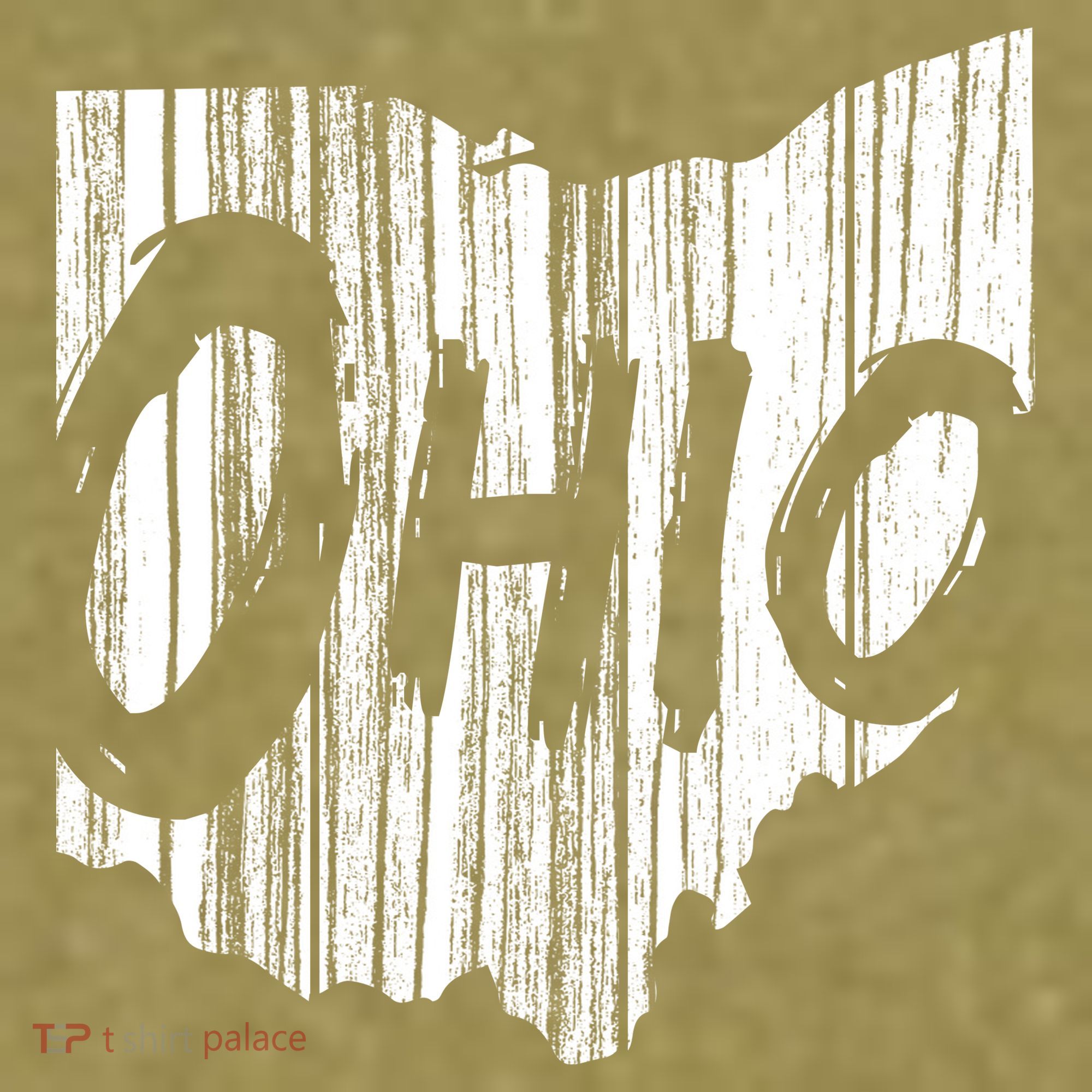 Ohio State Distressed Garment-Dyed Women's Muscle Tee