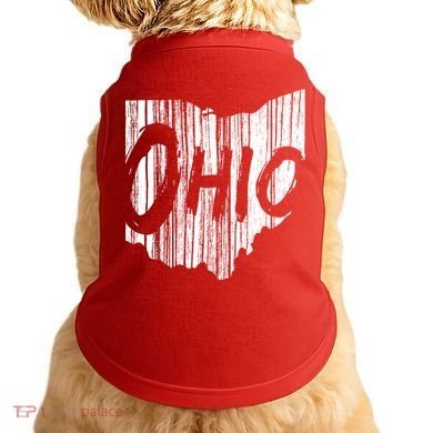 Ohio State Distressed Doggie Tank