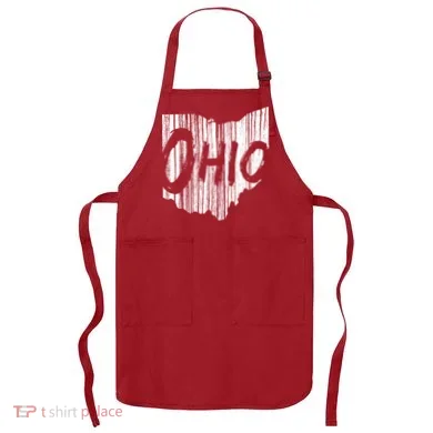 Ohio State Distressed Apron