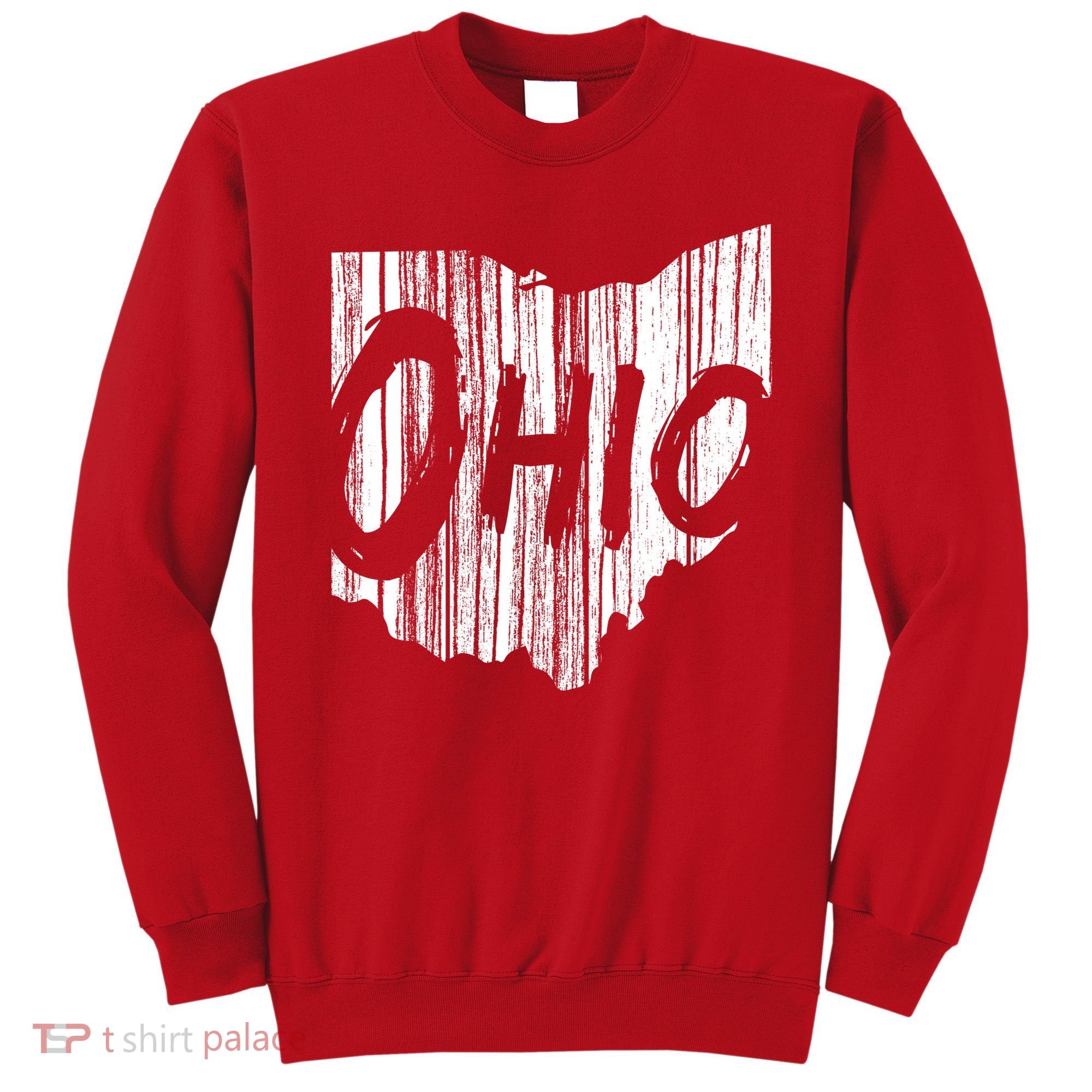Ohio State Distressed Sweatshirt