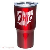 Ohio State Distressed Tumbler thumb 0