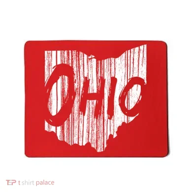 Ohio State Distressed Mousepad