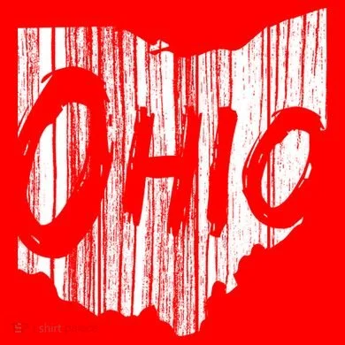 Ohio State Distressed Mousepad