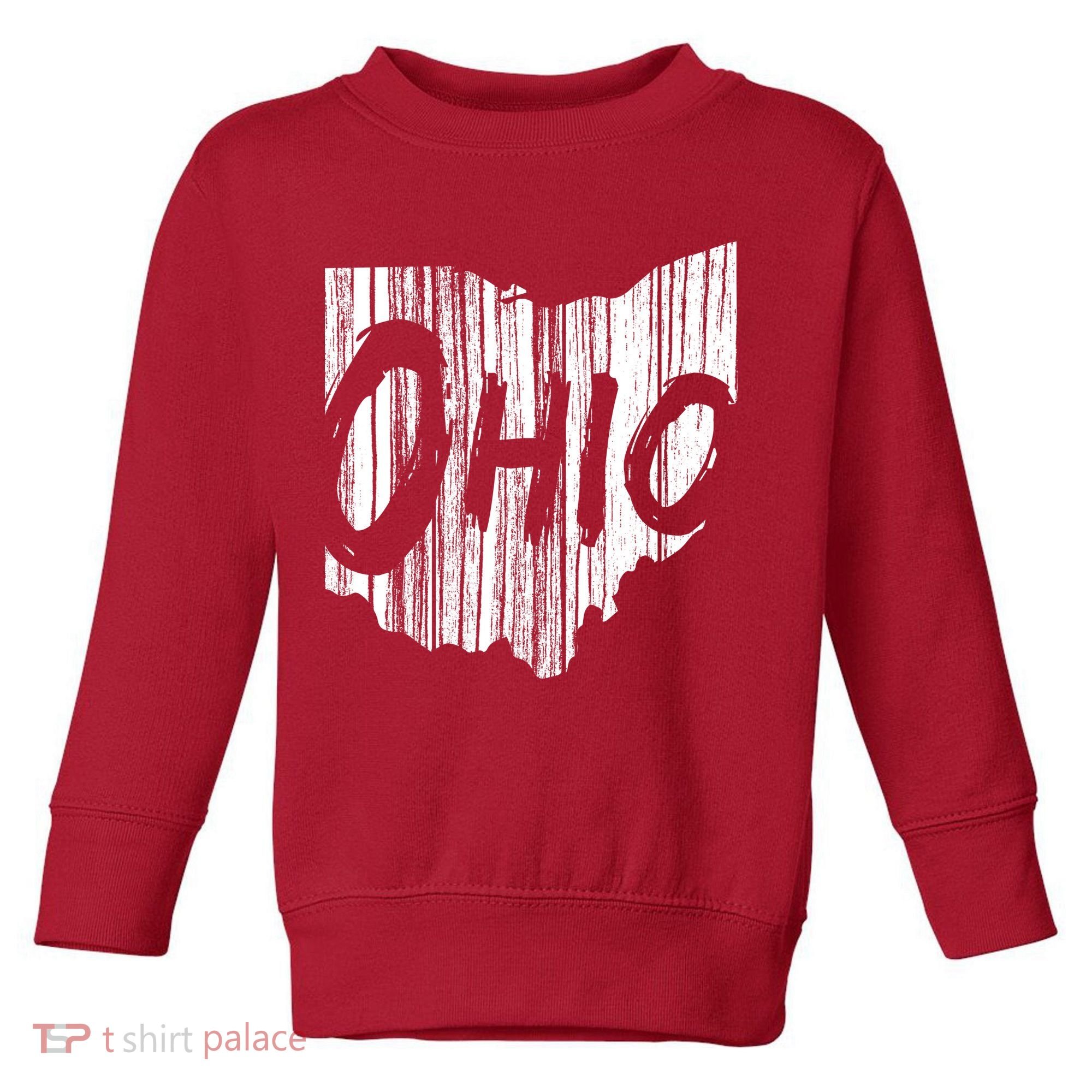 Ohio State Distressed Toddler Sweatshirt