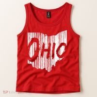 Ohio State Distressed Tank Top thumb 2