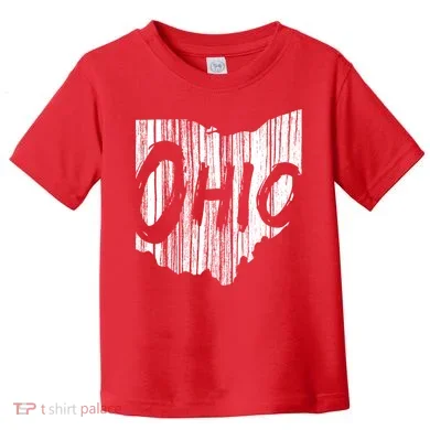 Ohio State Distressed Toddler T-Shirt