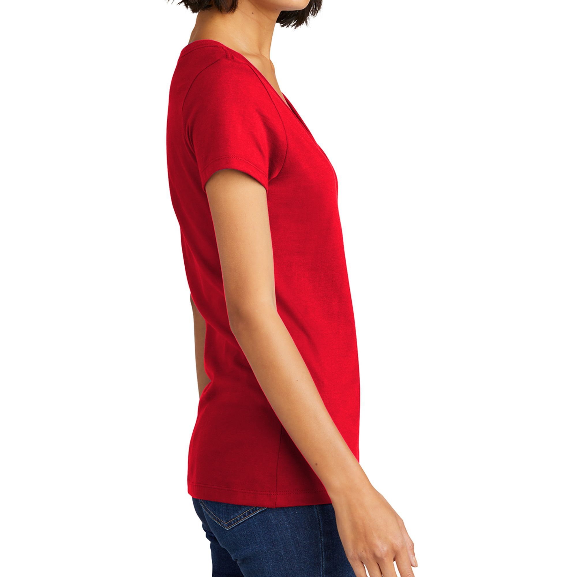 Ohio State Distressed Women's V-Neck T-Shirt