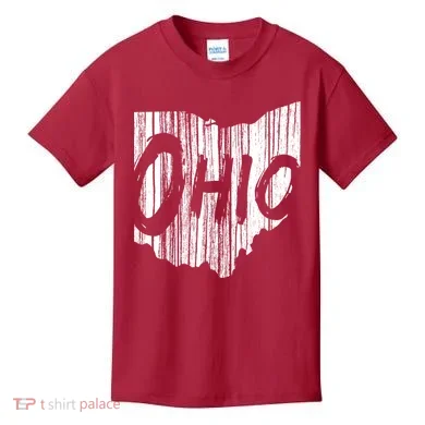Ohio State Distressed Kids T-Shirt