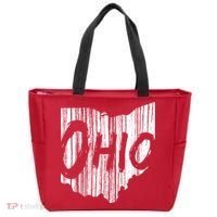 Ohio State Distressed Tote Bag thumb 0