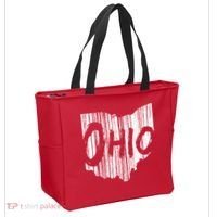 Ohio State Distressed Tote Bag thumb 2