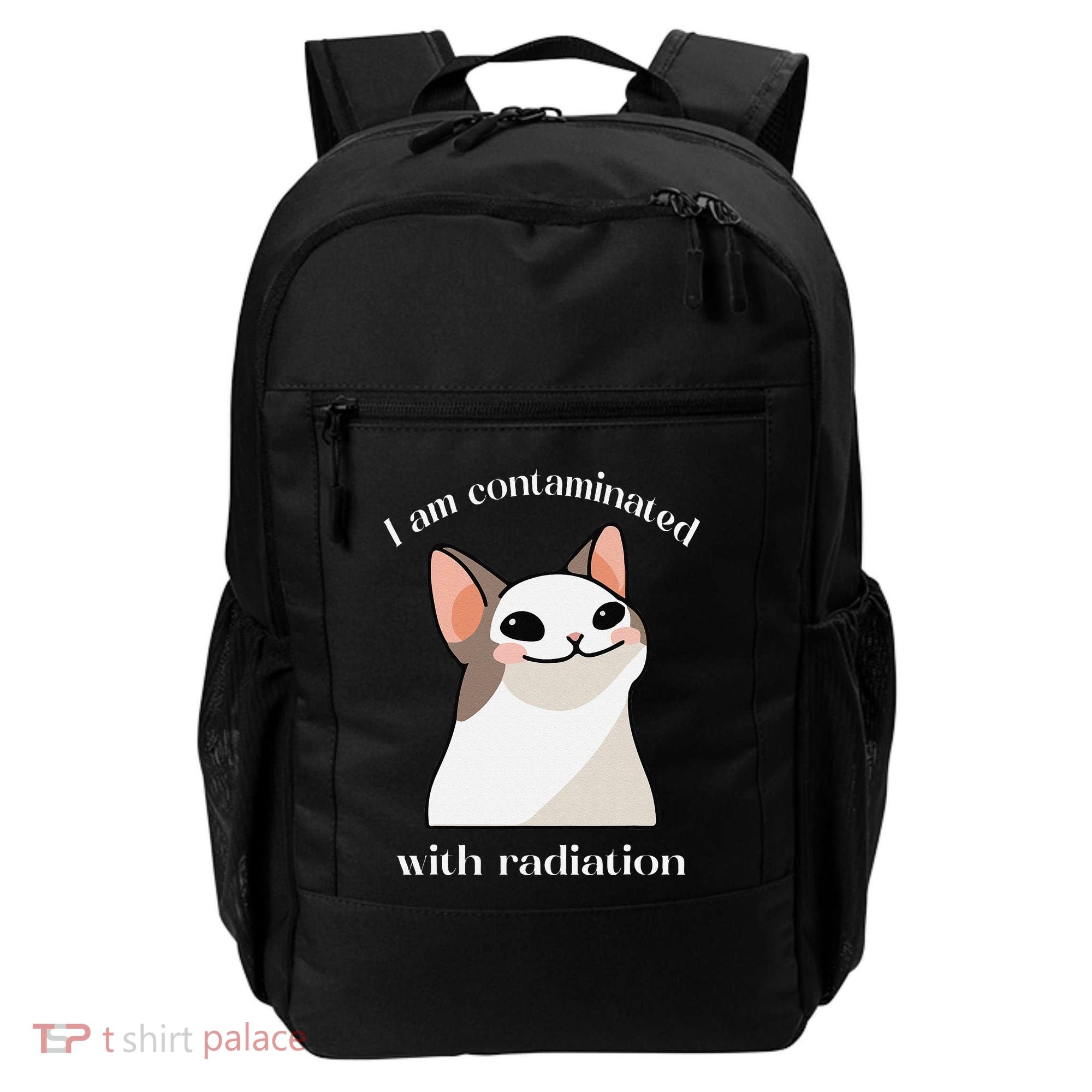 Oddly Specific Dank Meme I Am Contaminated With Radiation Backpack