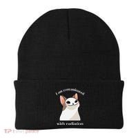 Oddly Specific Dank Meme I Am Contaminated With Radiation Beanie thumb 0