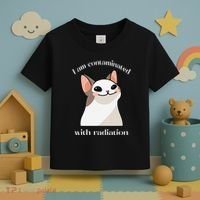 Oddly Specific Dank Meme I Am Contaminated With Radiation Toddler T-Shirt thumb 3