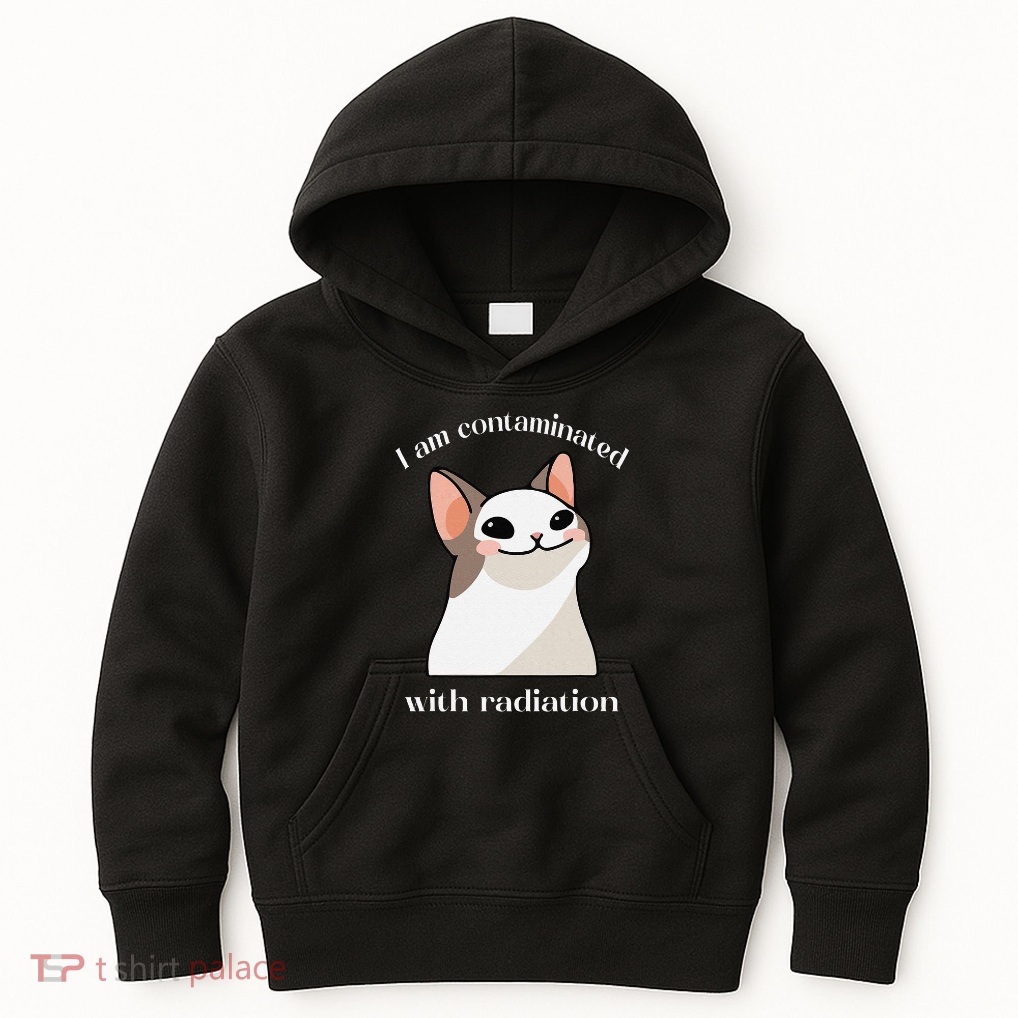 Oddly Specific Dank Meme I Am Contaminated With Radiation Kids Hoodie