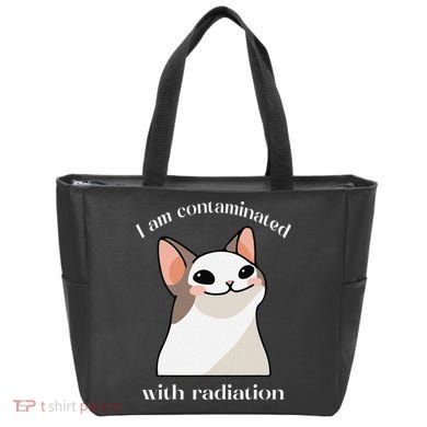 Oddly Specific Dank Meme I Am Contaminated With Radiation Tote Bag