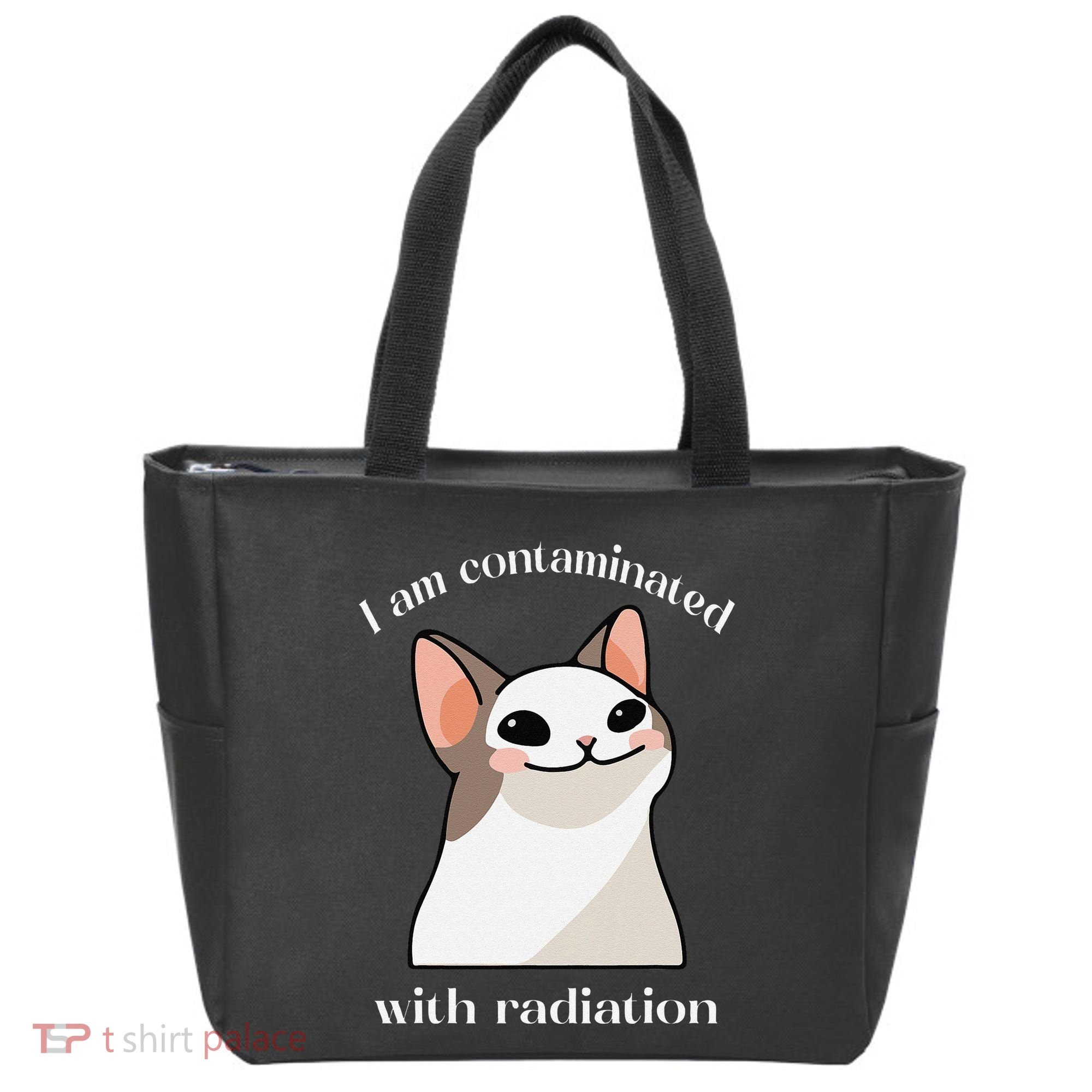 Oddly Specific Dank Meme I Am Contaminated With Radiation Tote Bag