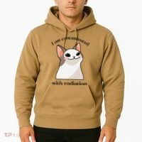 Oddly Specific Dank Meme I Am Contaminated With Radiation Hoodie thumb 2