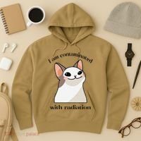 Oddly Specific Dank Meme I Am Contaminated With Radiation Hoodie thumb 3