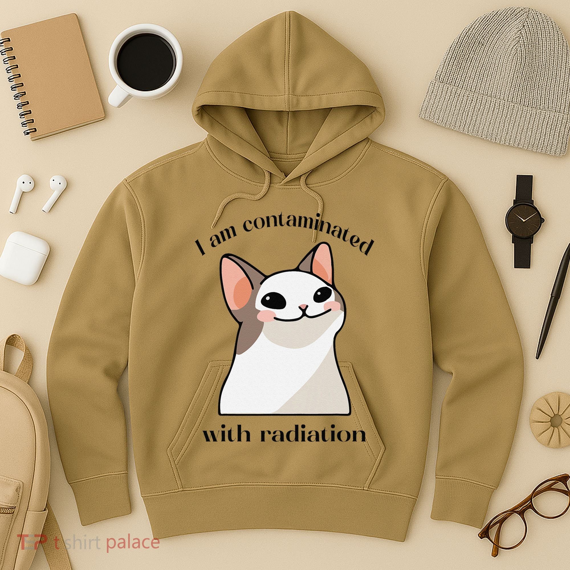 Oddly Specific Dank Meme I Am Contaminated With Radiation Hoodie