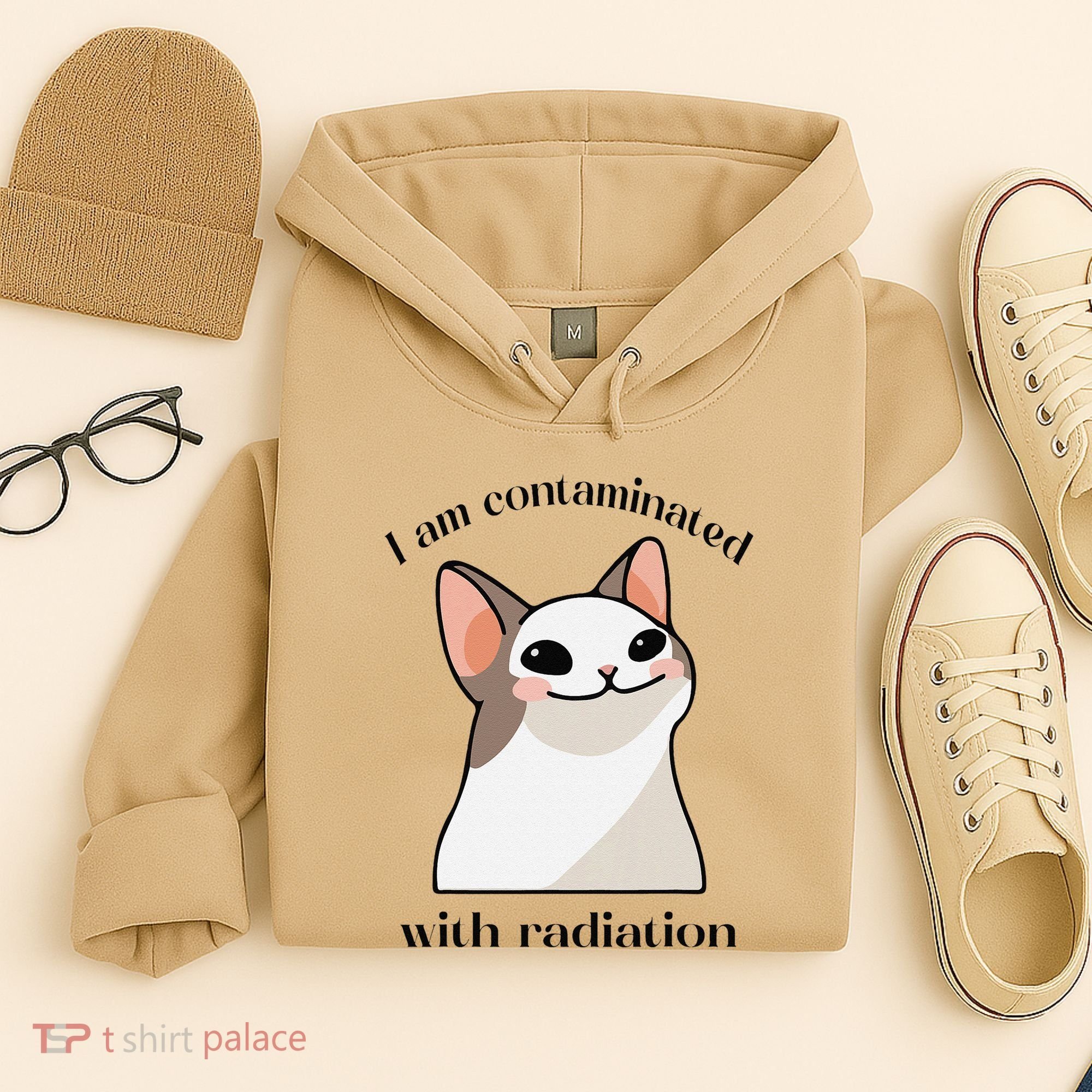 Oddly Specific Dank Meme I Am Contaminated With Radiation Hoodie