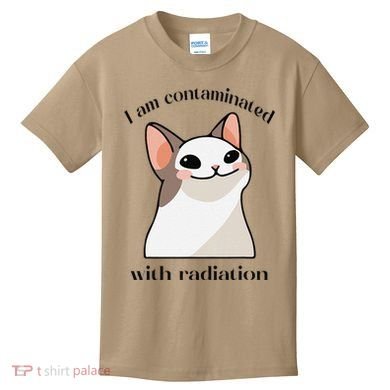 Oddly Specific Dank Meme I Am Contaminated With Radiation Kids T-Shirt