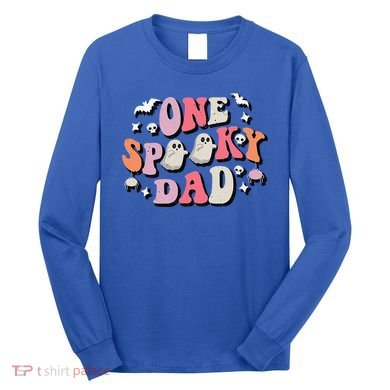 One Spooky Dad Costume Halloween Long Sleeve Shirt