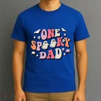 One Spooky Dad Costume Halloween T-Shirt thumb 3