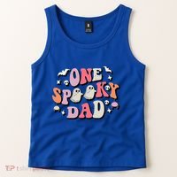 One Spooky Dad Costume Halloween Tank Top thumb 2