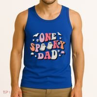 One Spooky Dad Costume Halloween Tank Top thumb 3
