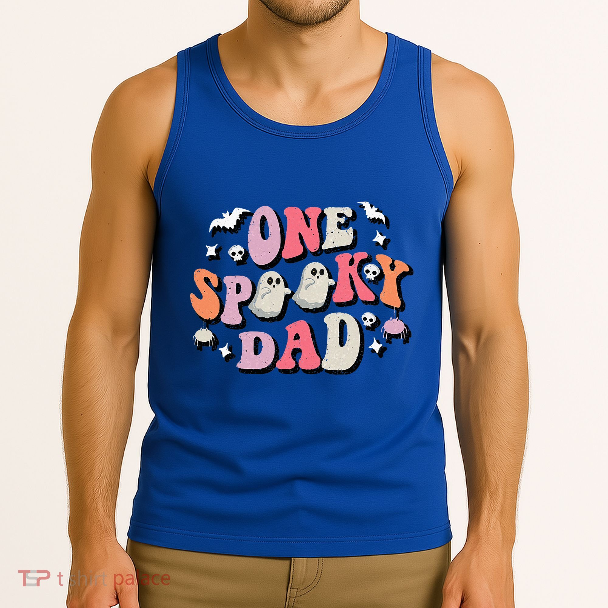 One Spooky Dad Costume Halloween Tank Top
