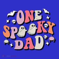 One Spooky Dad Costume Halloween Tank Top thumb 6