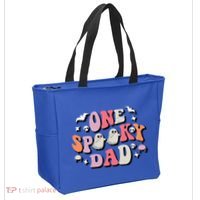 One Spooky Dad Costume Halloween Tote Bag thumb 2
