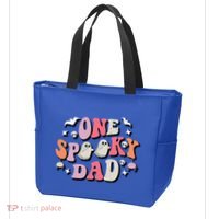 One Spooky Dad Costume Halloween Tote Bag thumb 3