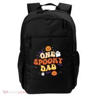 One Spooky Dad Boo Halloween Cute Family Matching Group Gift Backpack thumb 0
