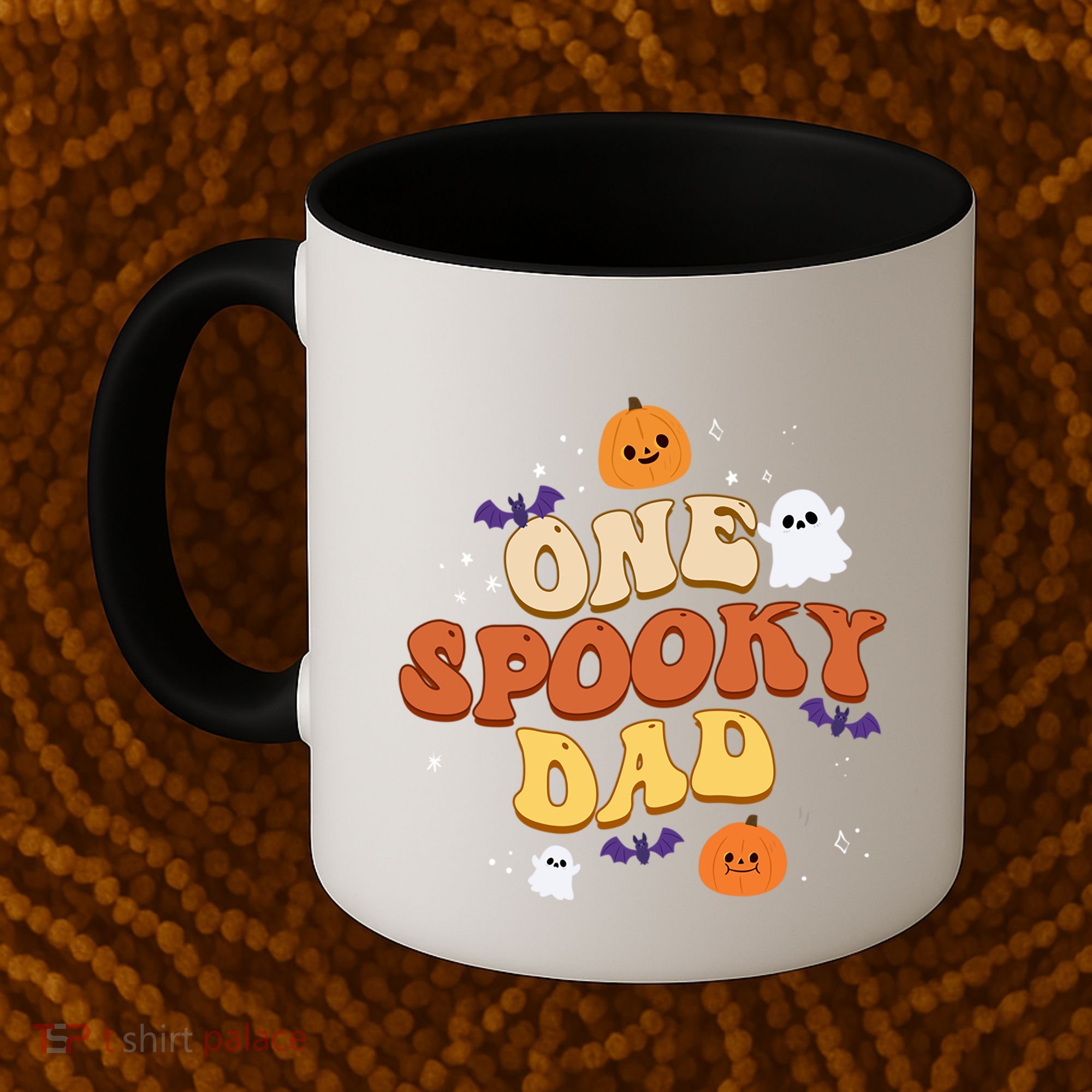 One Spooky Dad Boo Halloween Cute Family Matching Group Gift Coffee Mug