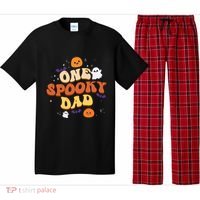 One Spooky Dad Boo Halloween Cute Family Matching Group Gift Pajama Set thumb 0