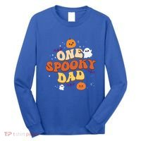 One Spooky Dad Boo Halloween Cute Family Matching Group Gift Long Sleeve Shirt thumb 0