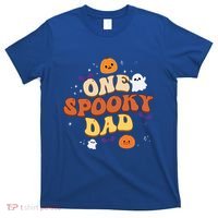 One Spooky Dad Boo Halloween Cute Family Matching Group Gift T-Shirt thumb 0