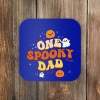 One Spooky Dad Boo Halloween Cute Family Matching Group Gift Coaster thumb 0